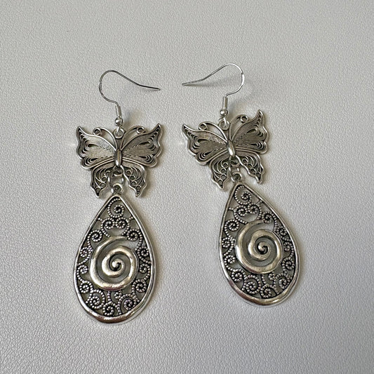 butterfly anomaly earrings
