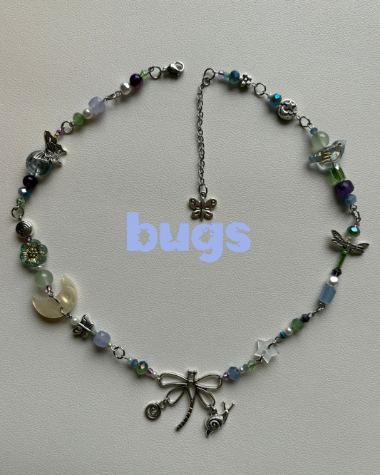 bugs necklace