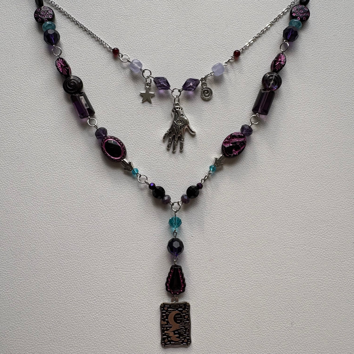 silver sorcerer necklace