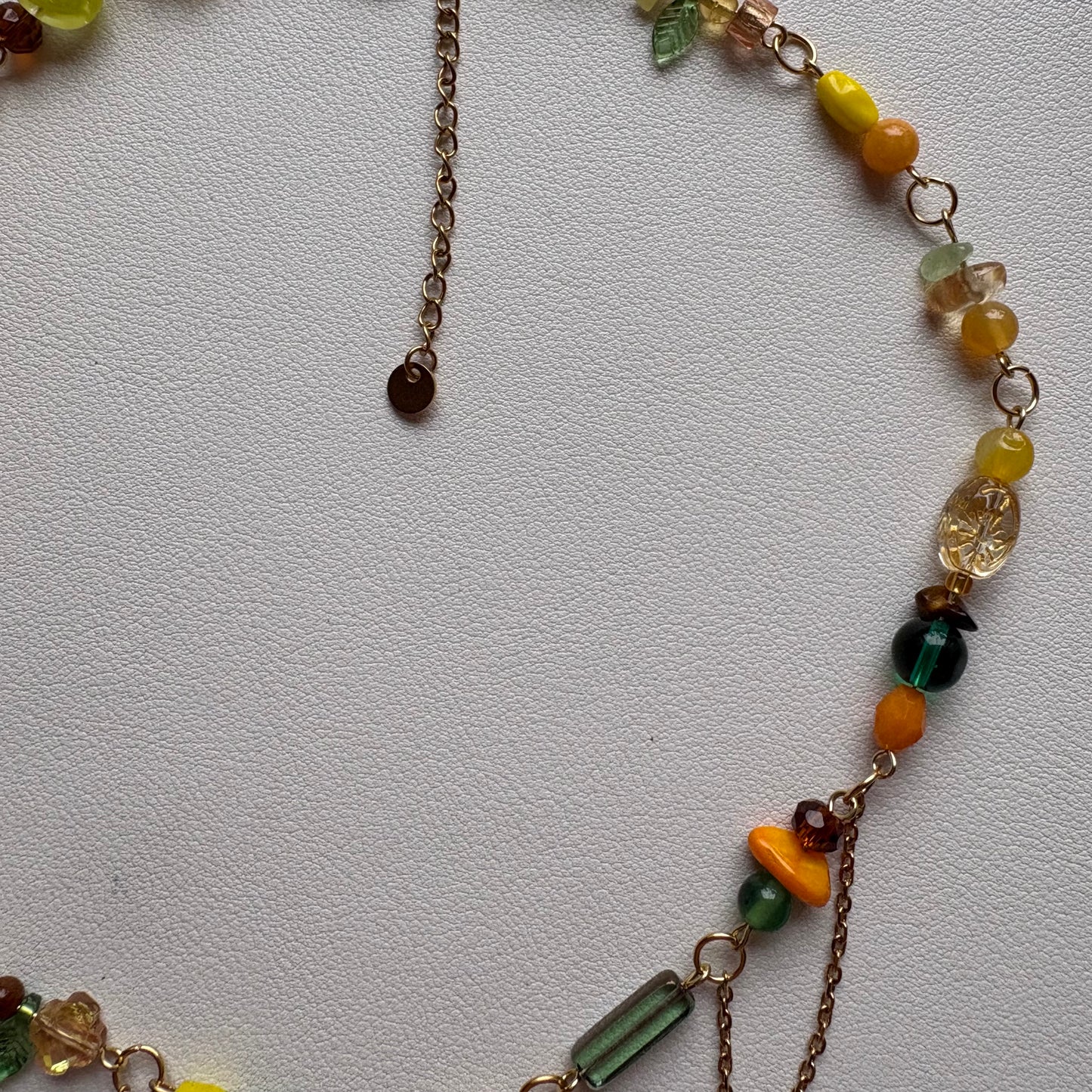 sunflower necklace