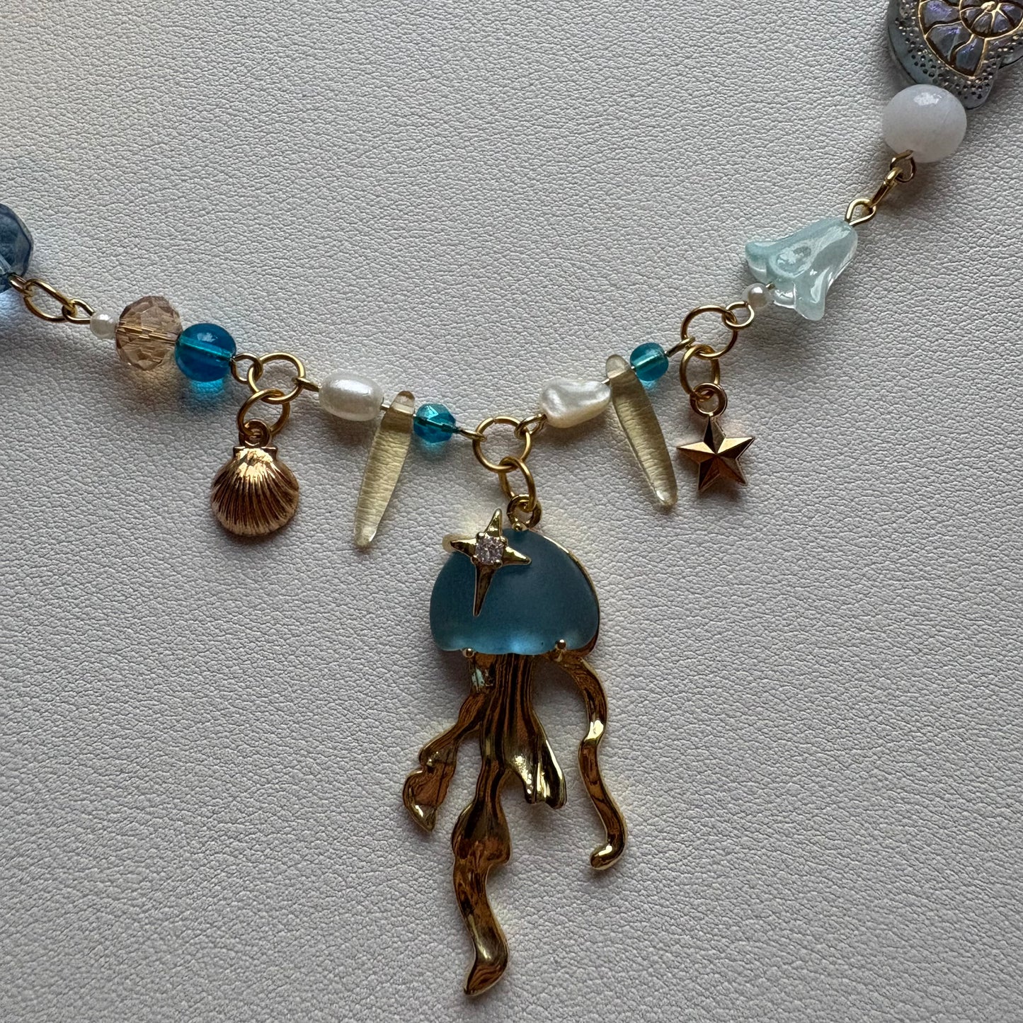 jellyfish necklace