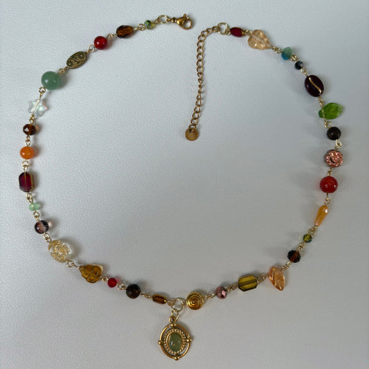 crisp fall necklace