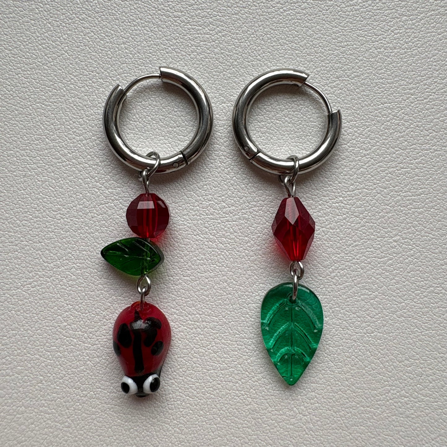 ladybug hoops
