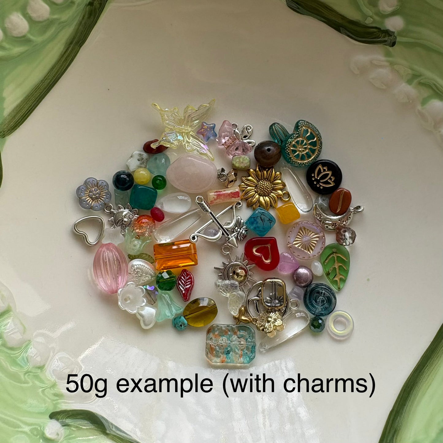 mystery bead bucket scoops