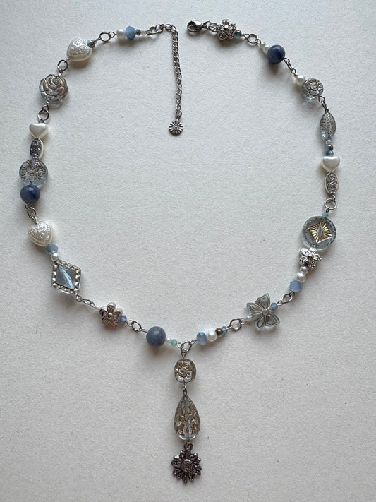 silver camila necklace
