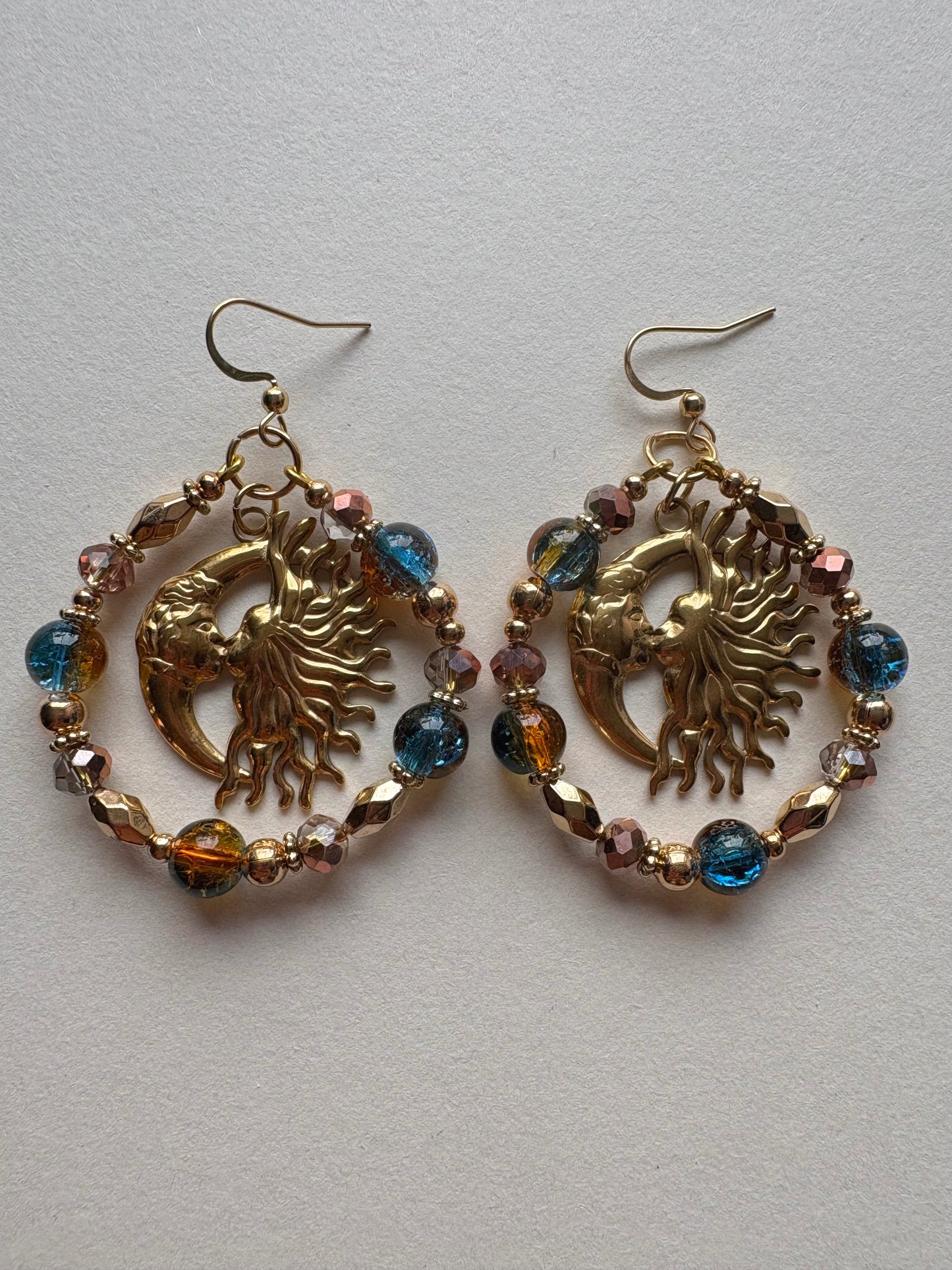 the river celestial style earrings