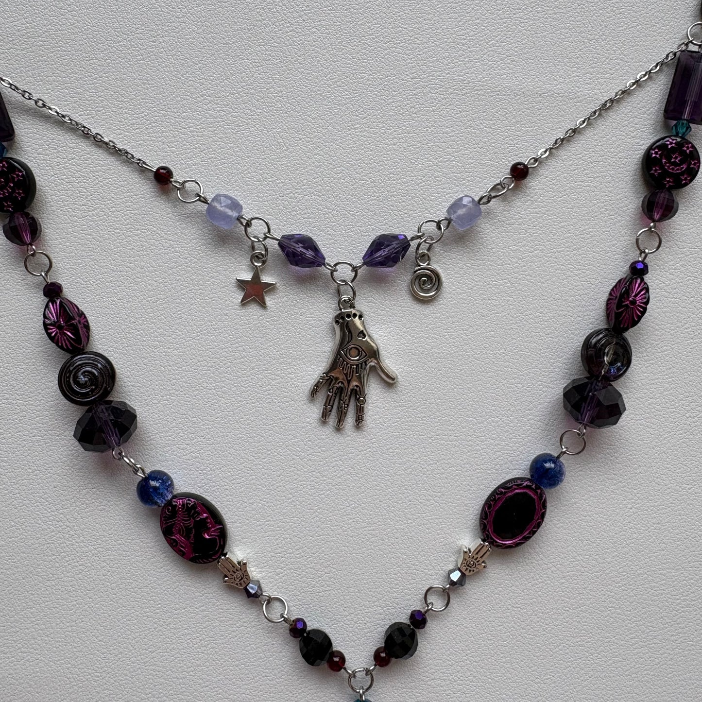 silver sorcerer necklace