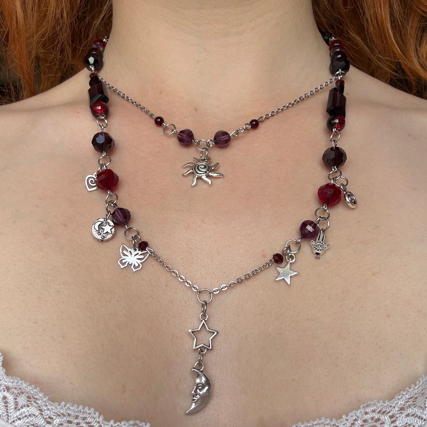 everybody scream necklace