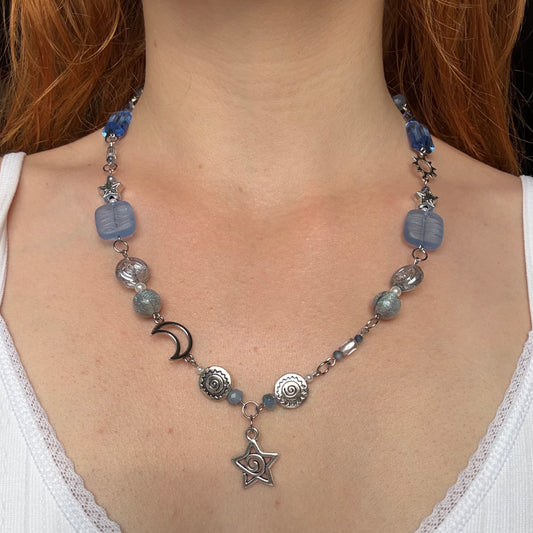 blue anomaly necklace