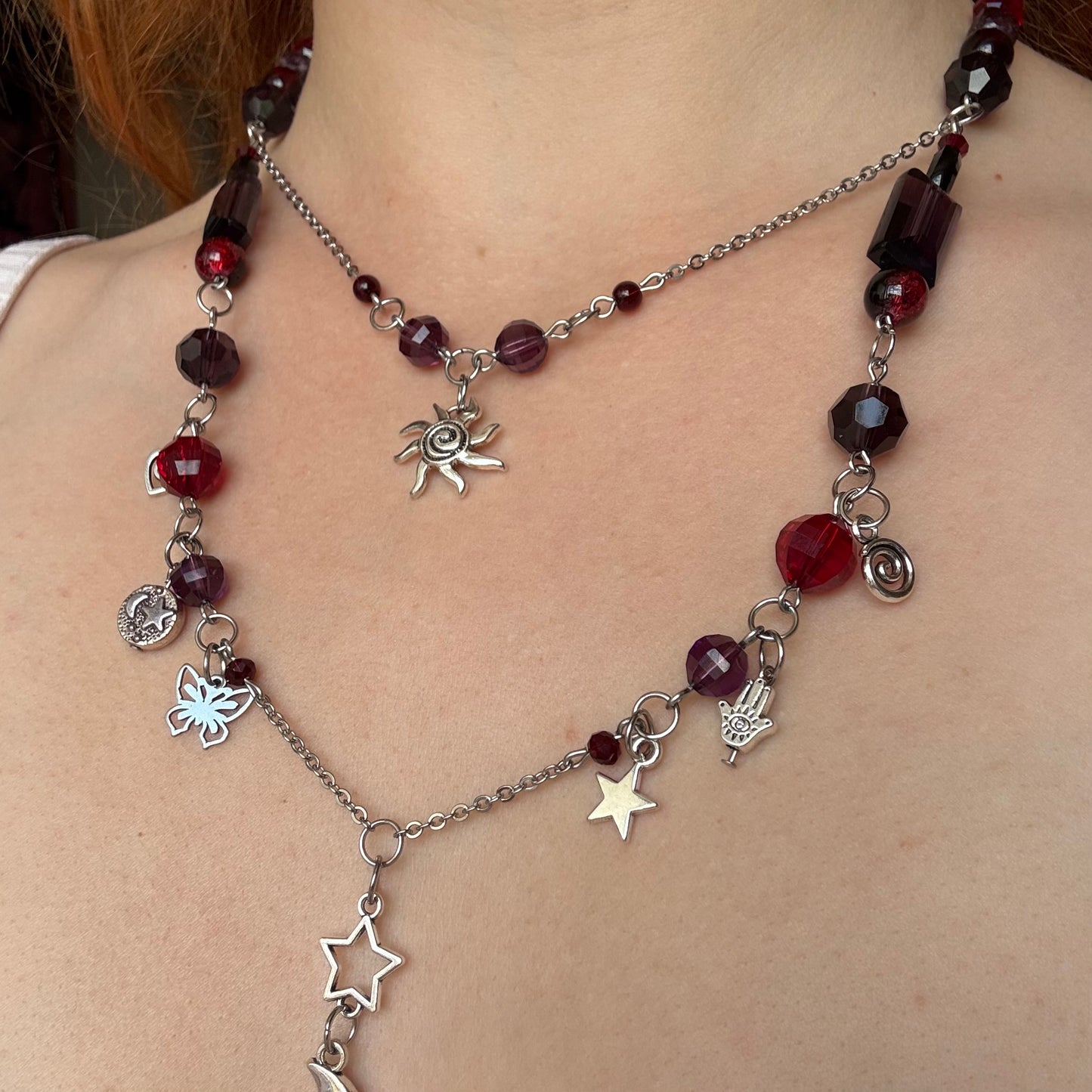 everybody scream necklace