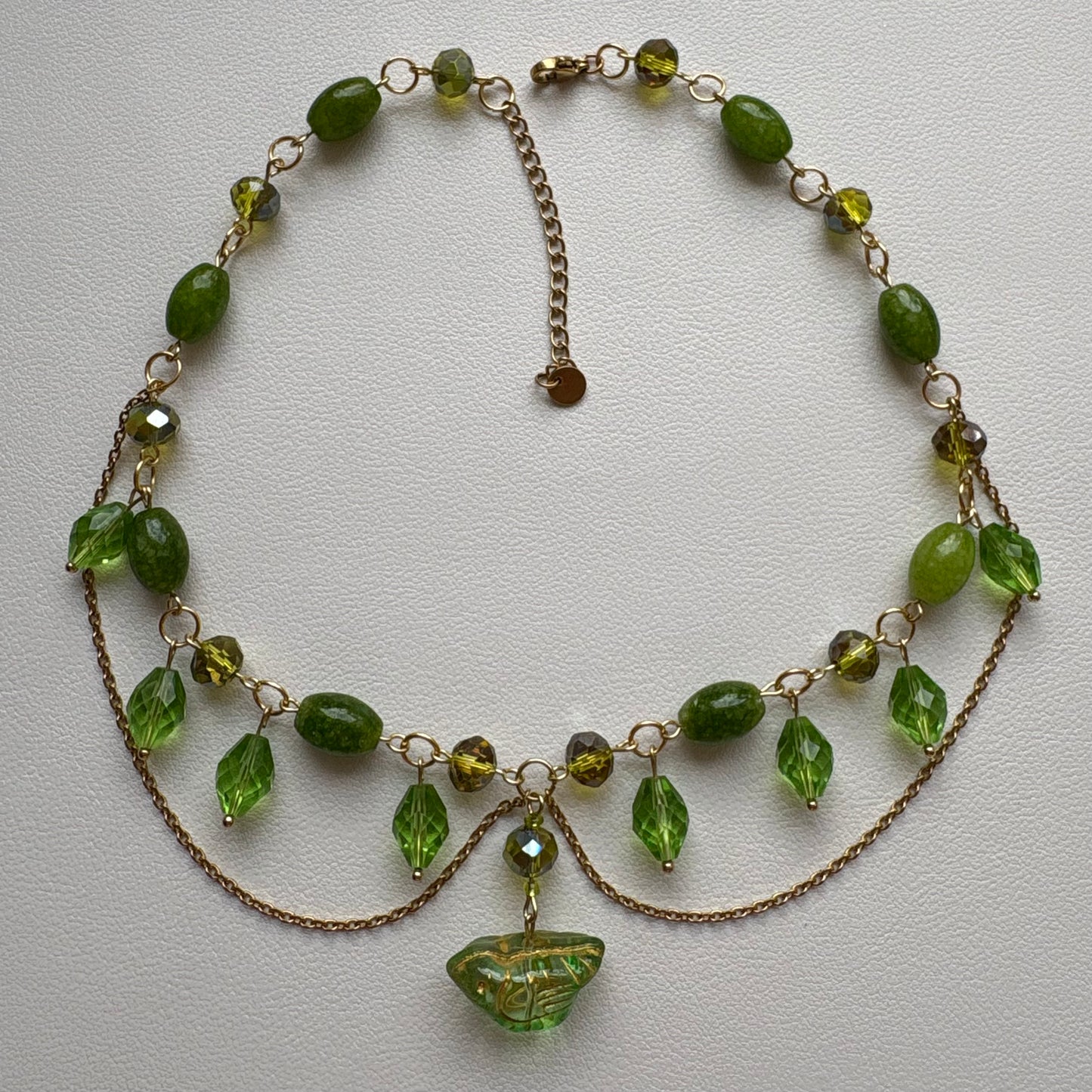 spring bird necklace