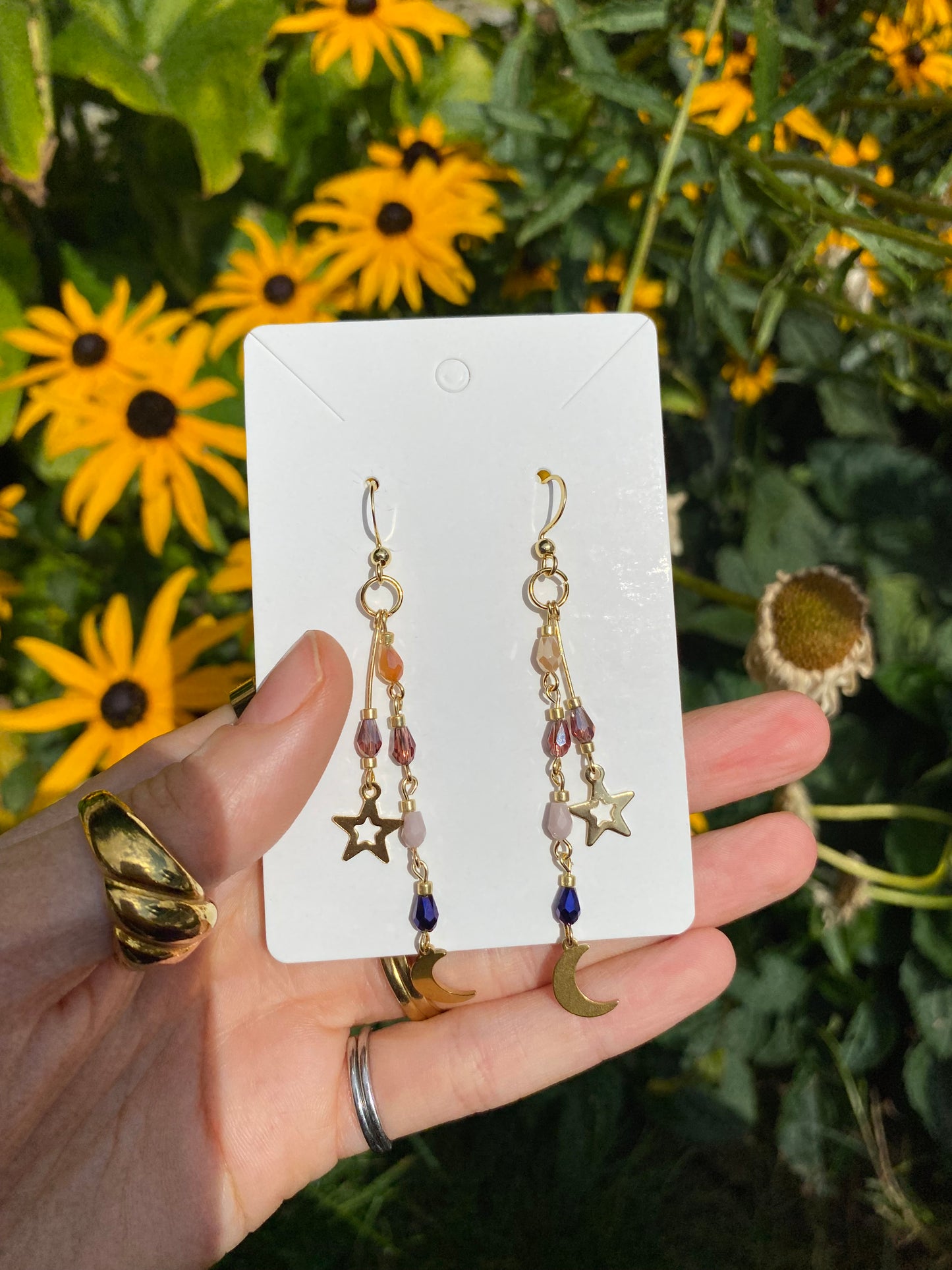 rhiannon dangle drop earrings