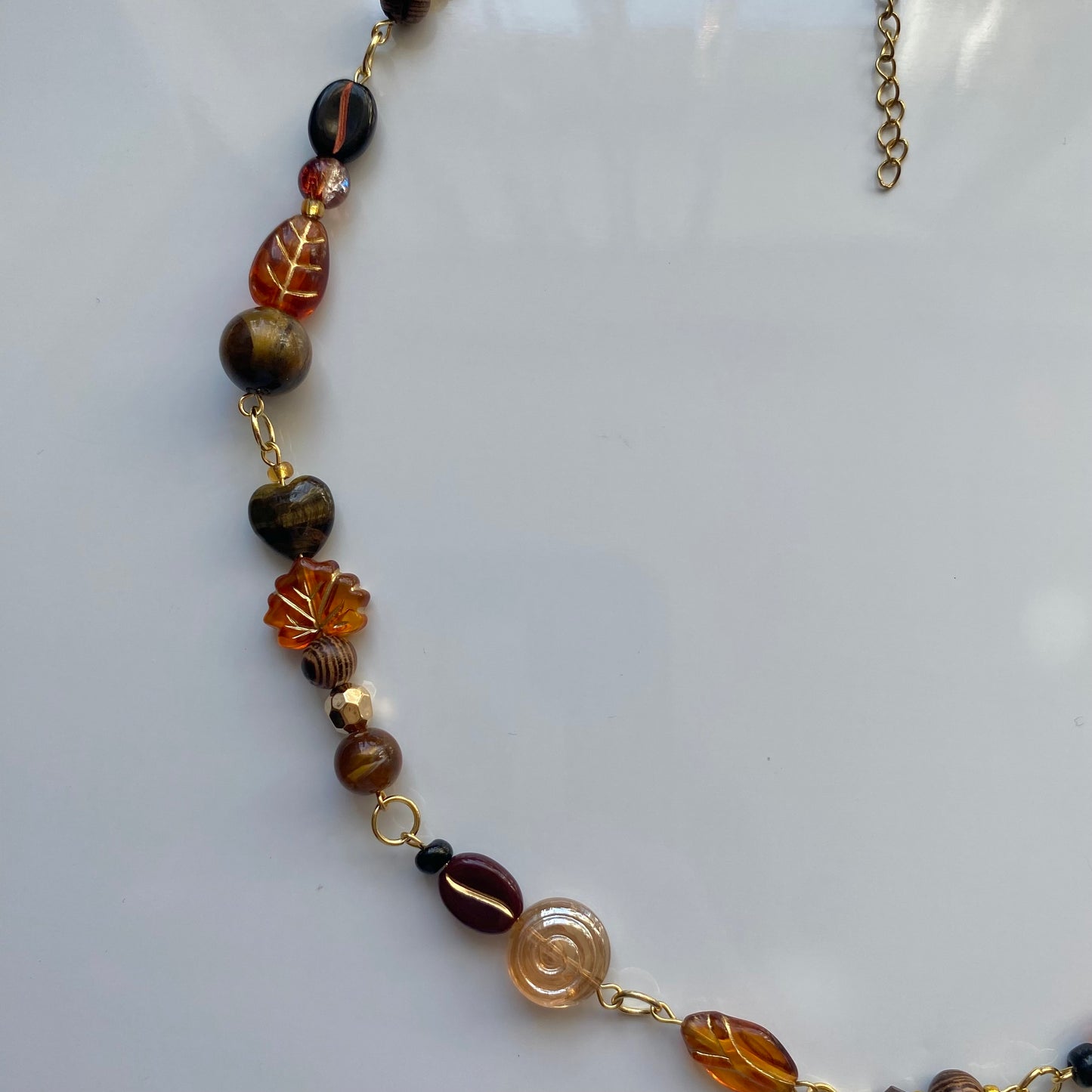 evening coffee necklace