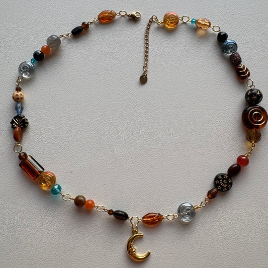 evening coffee necklace