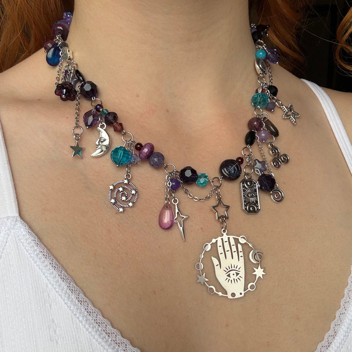crystal necklace