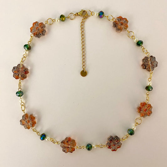 flower power necklace