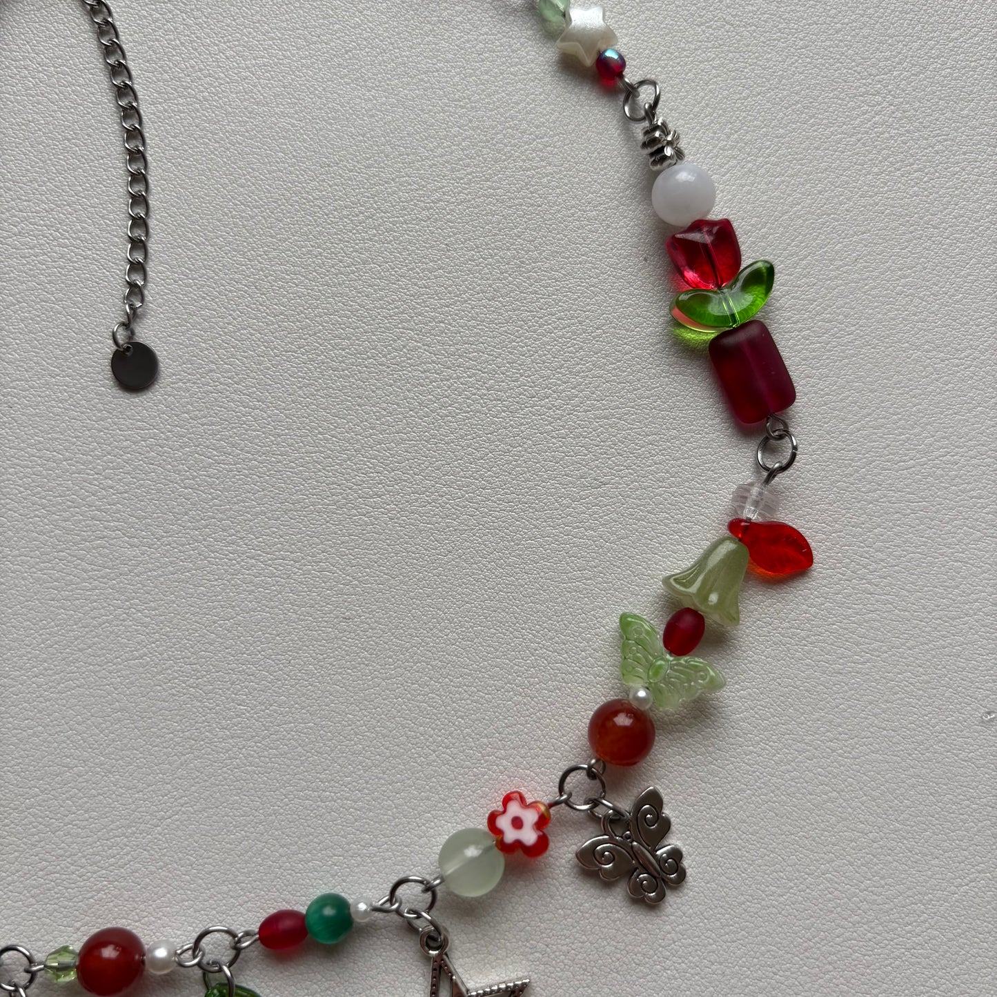 funky ladybug necklace