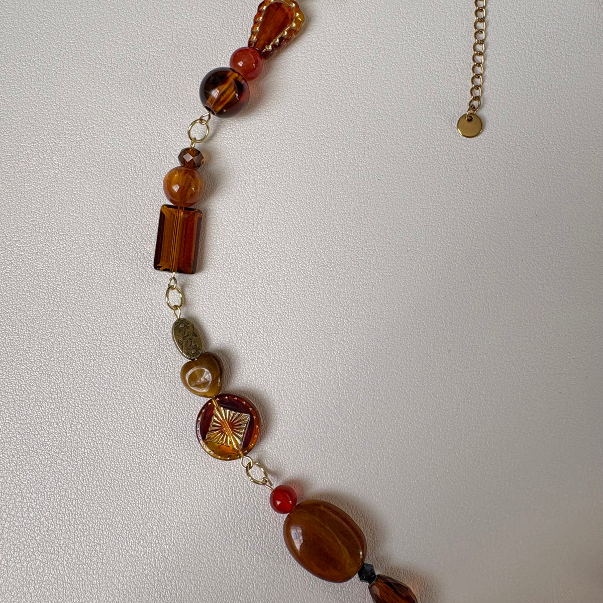 all the leaves are brown necklace