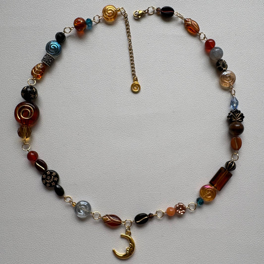evening coffee necklace