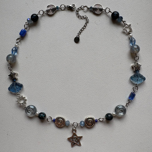blue anomaly necklace