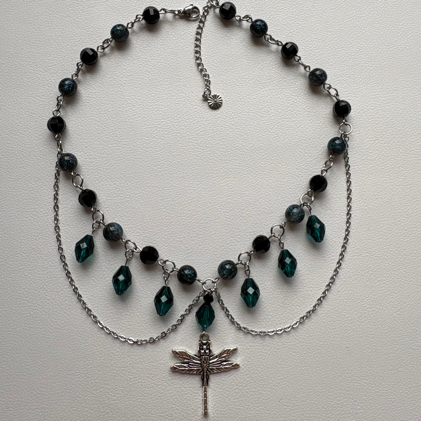 ebony jewelwing necklace