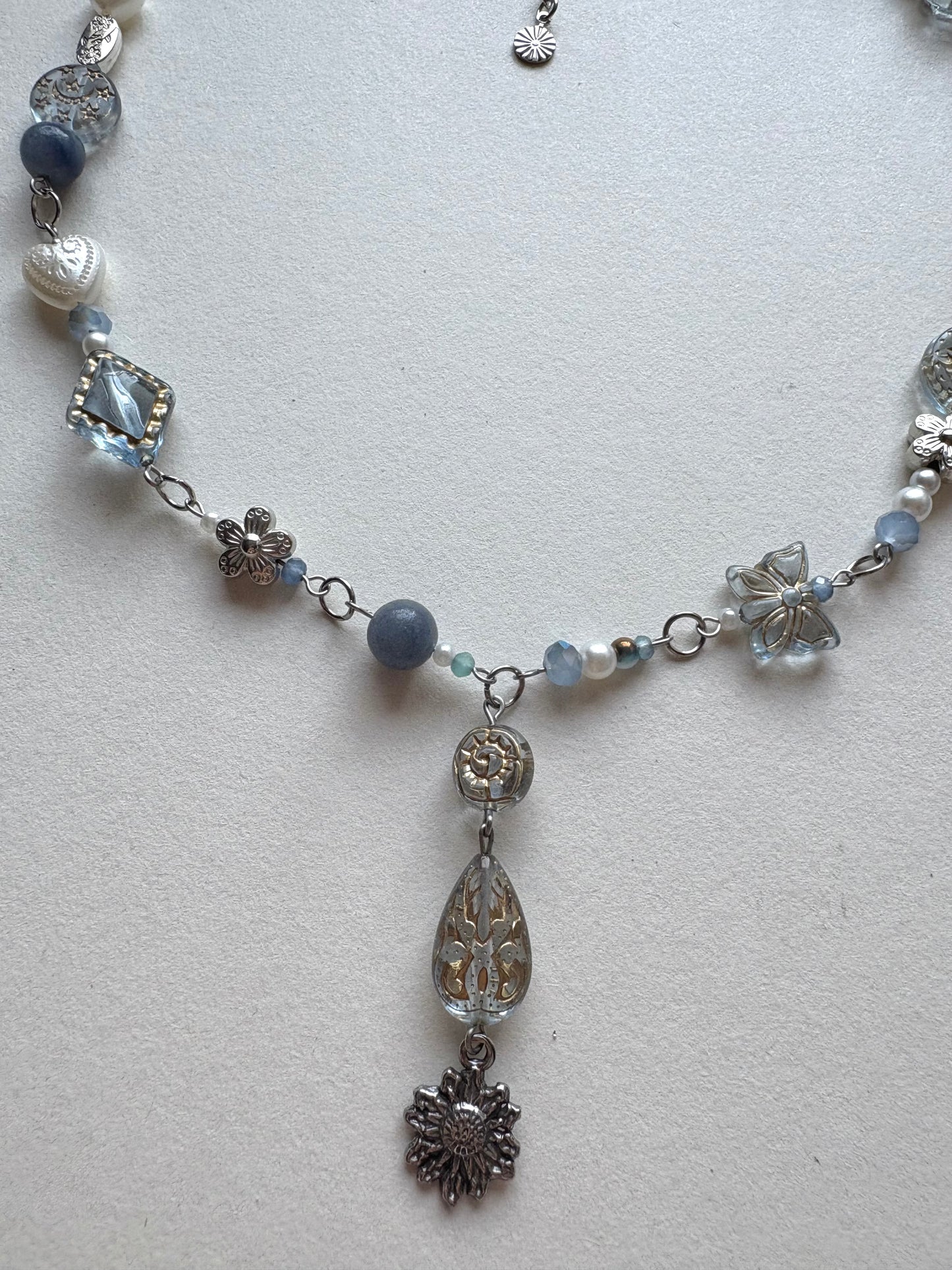 silver camila necklace