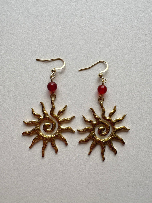 celestial aurora earrings