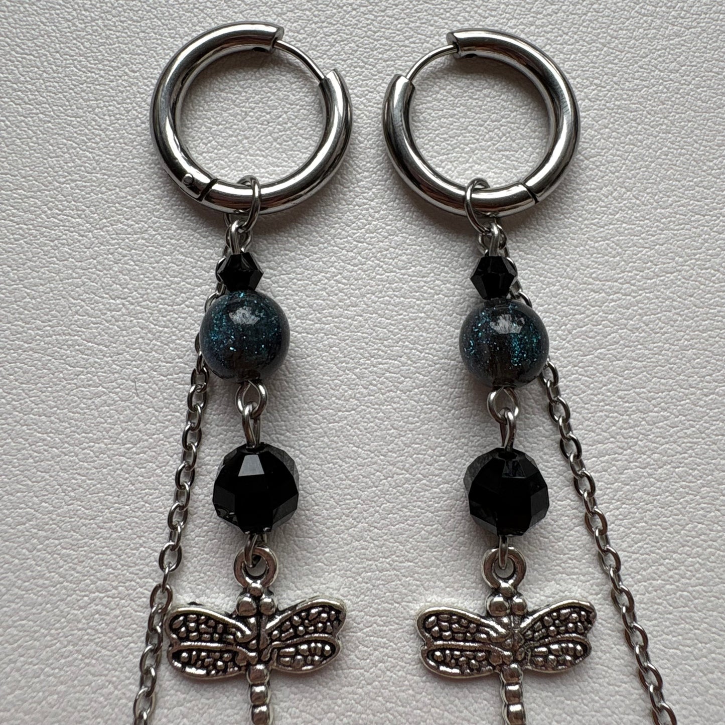 ebony jewelwing earrings