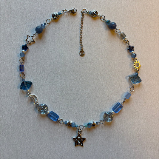 blue anomaly necklace