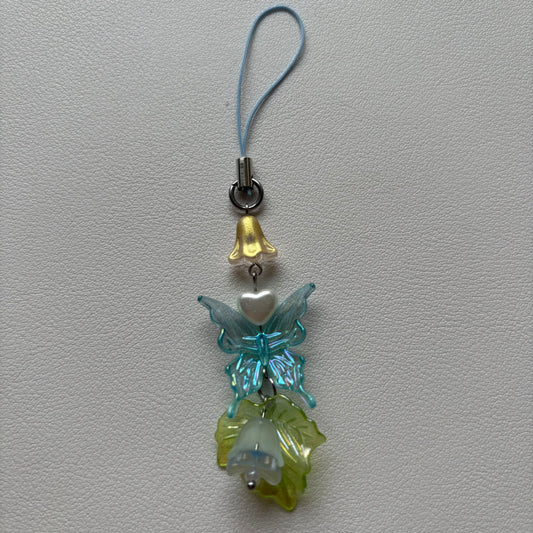 butterfly phone charm