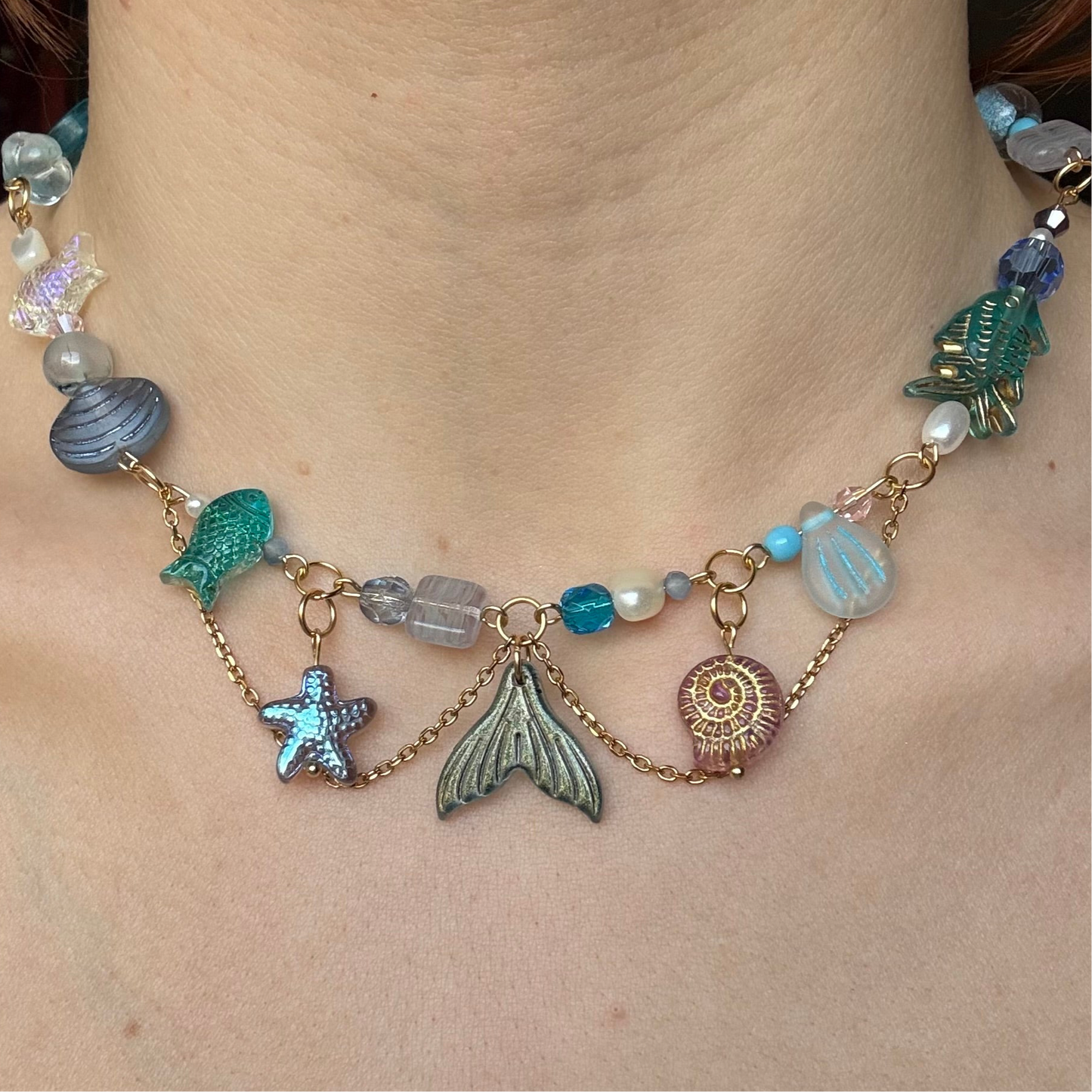 mermaid necklace