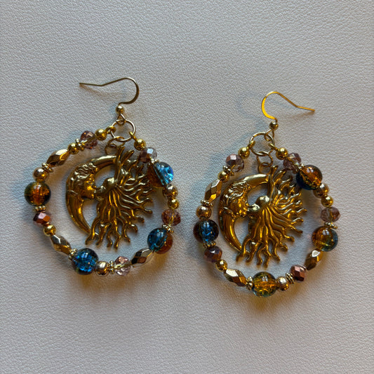 the river celestial style earrings