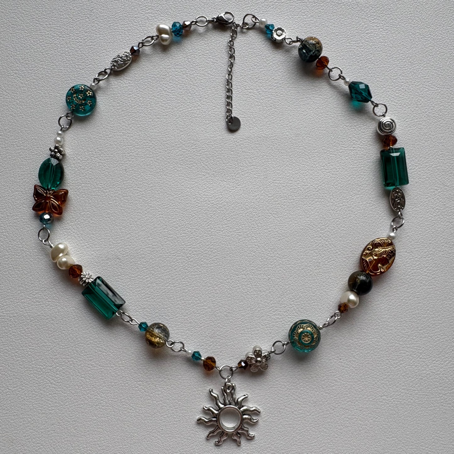 silver penny lane necklace