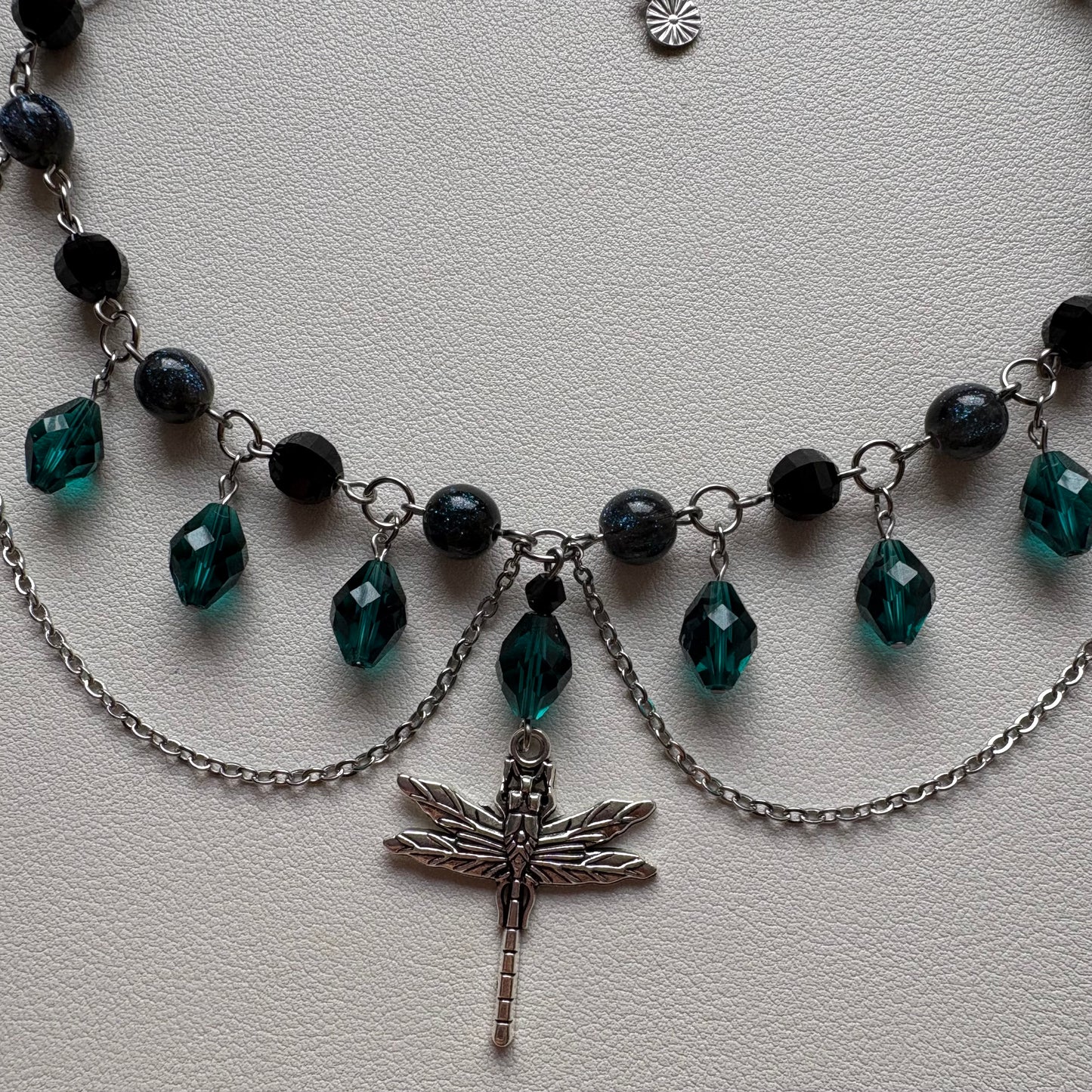 ebony jewelwing necklace