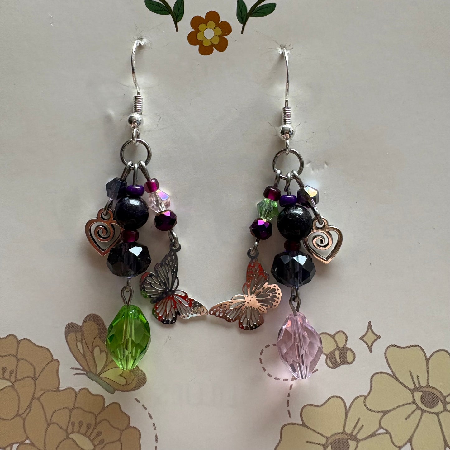 Dolly’s diamonds and rhinestones earrings