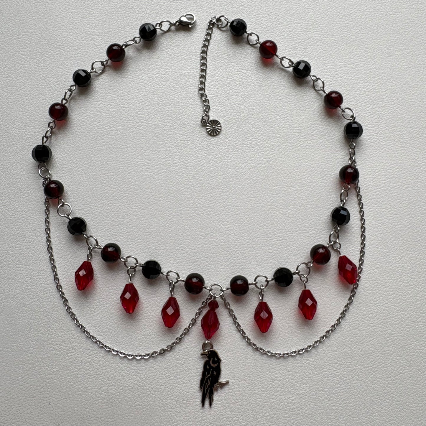 murder of crows necklace