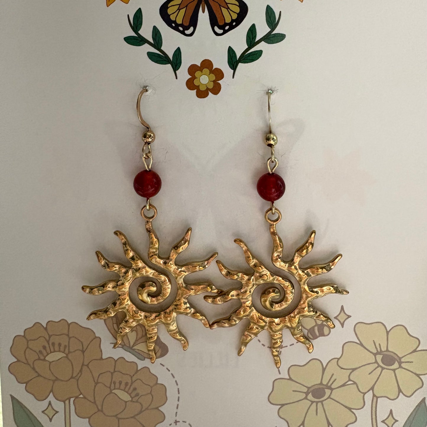 celestial aurora earrings