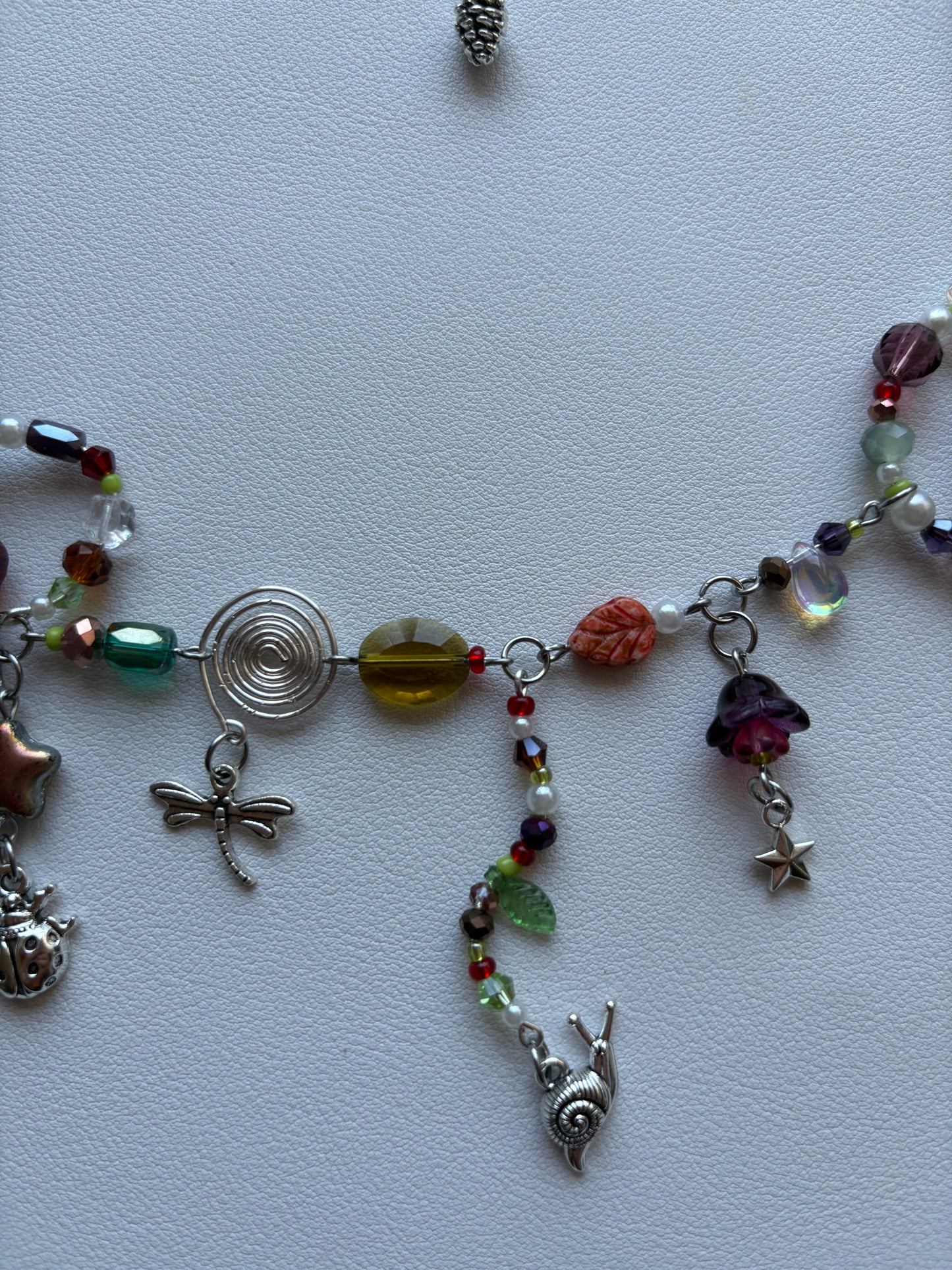 ed’s bug collection necklace