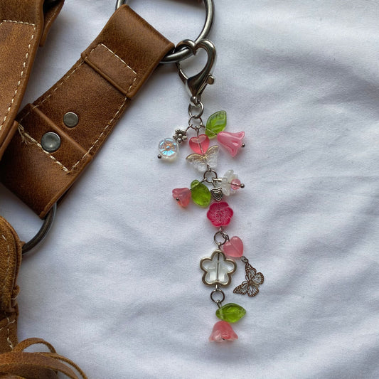 heart flutter keychain