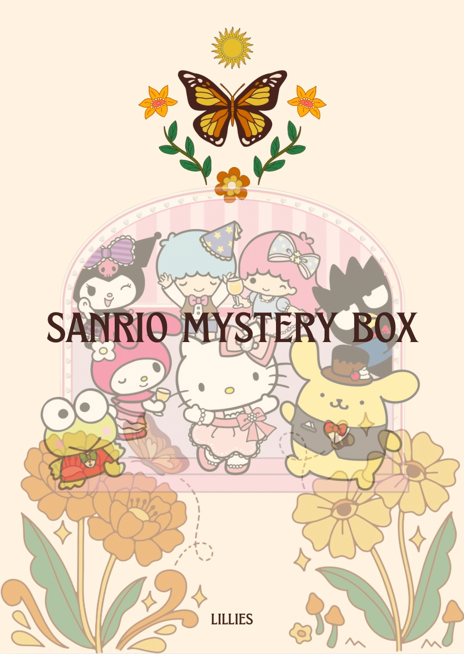 sanrio themed mystery box