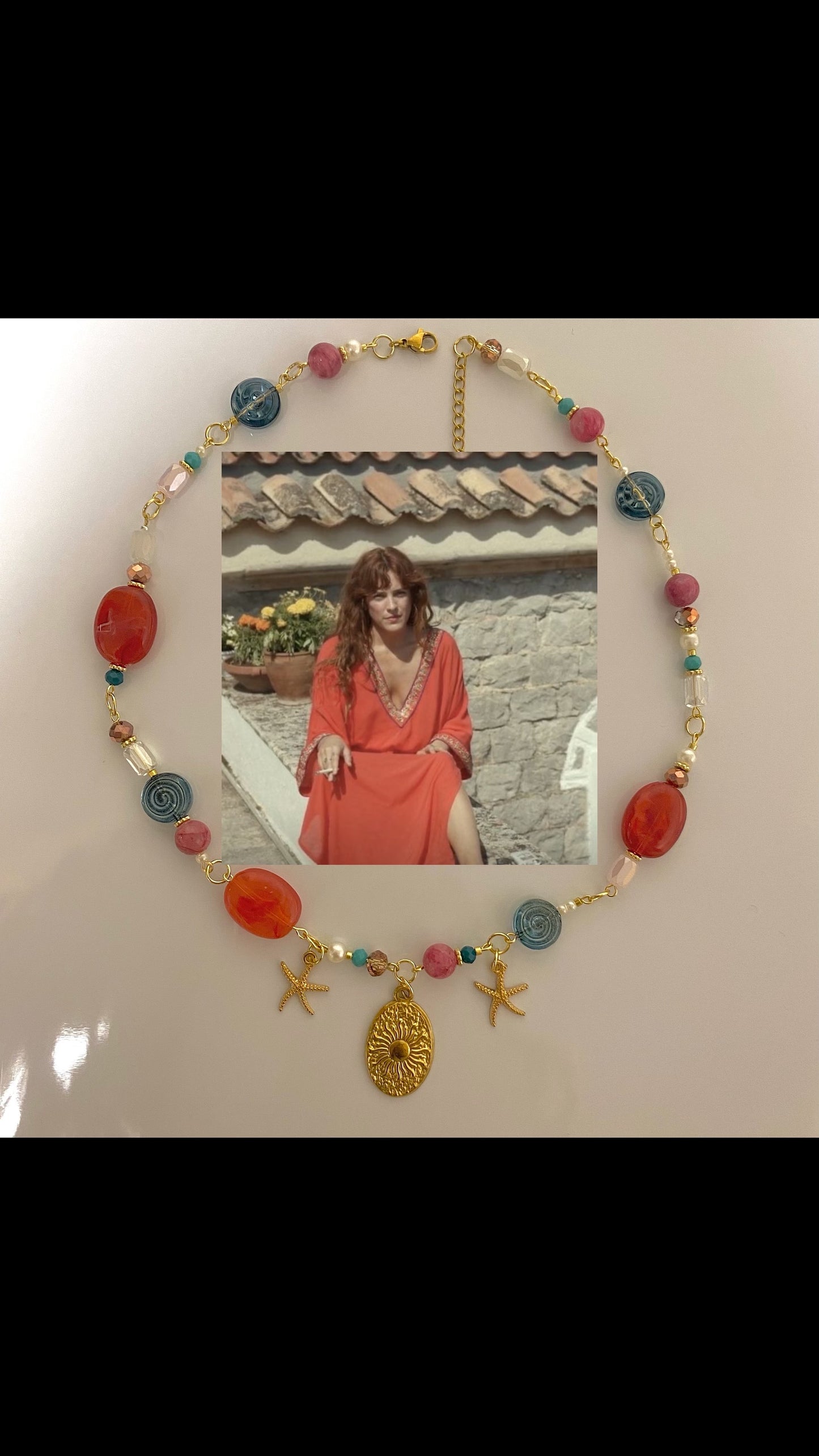 daisy in greece necklace