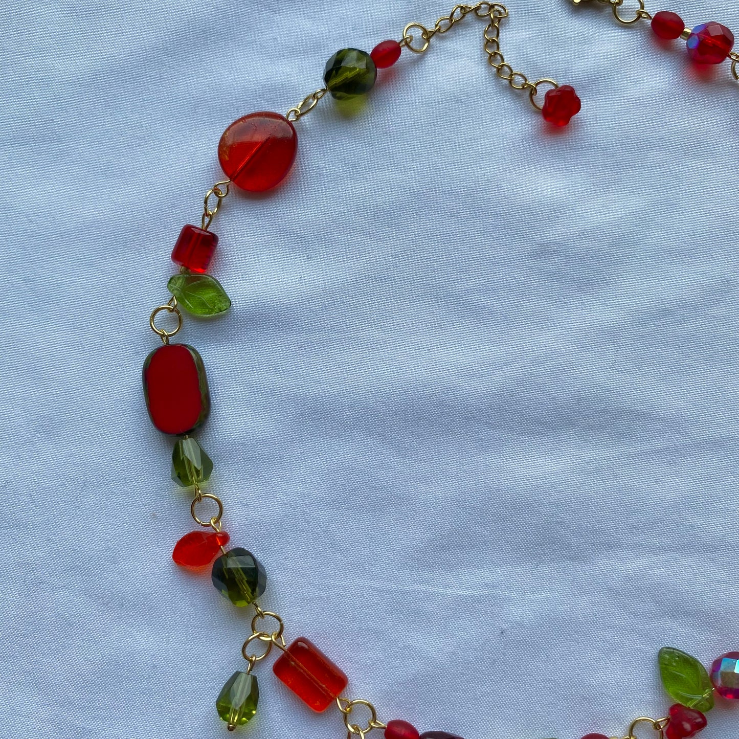 strawberry necklace