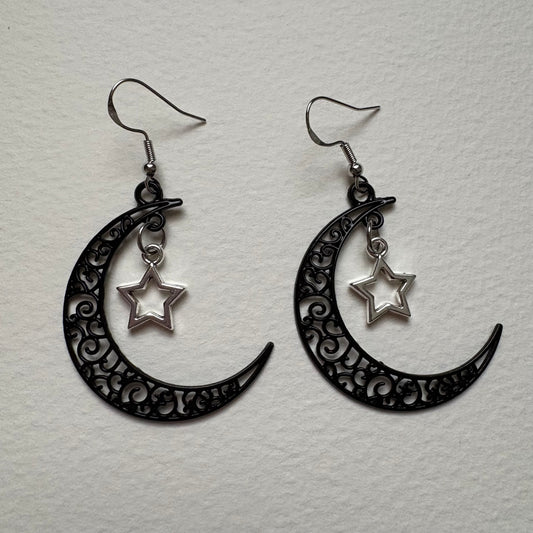 halloween night earrings