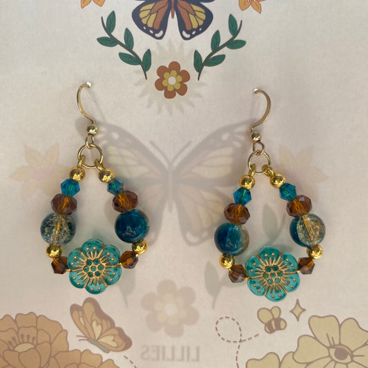 silver springs boho earrings