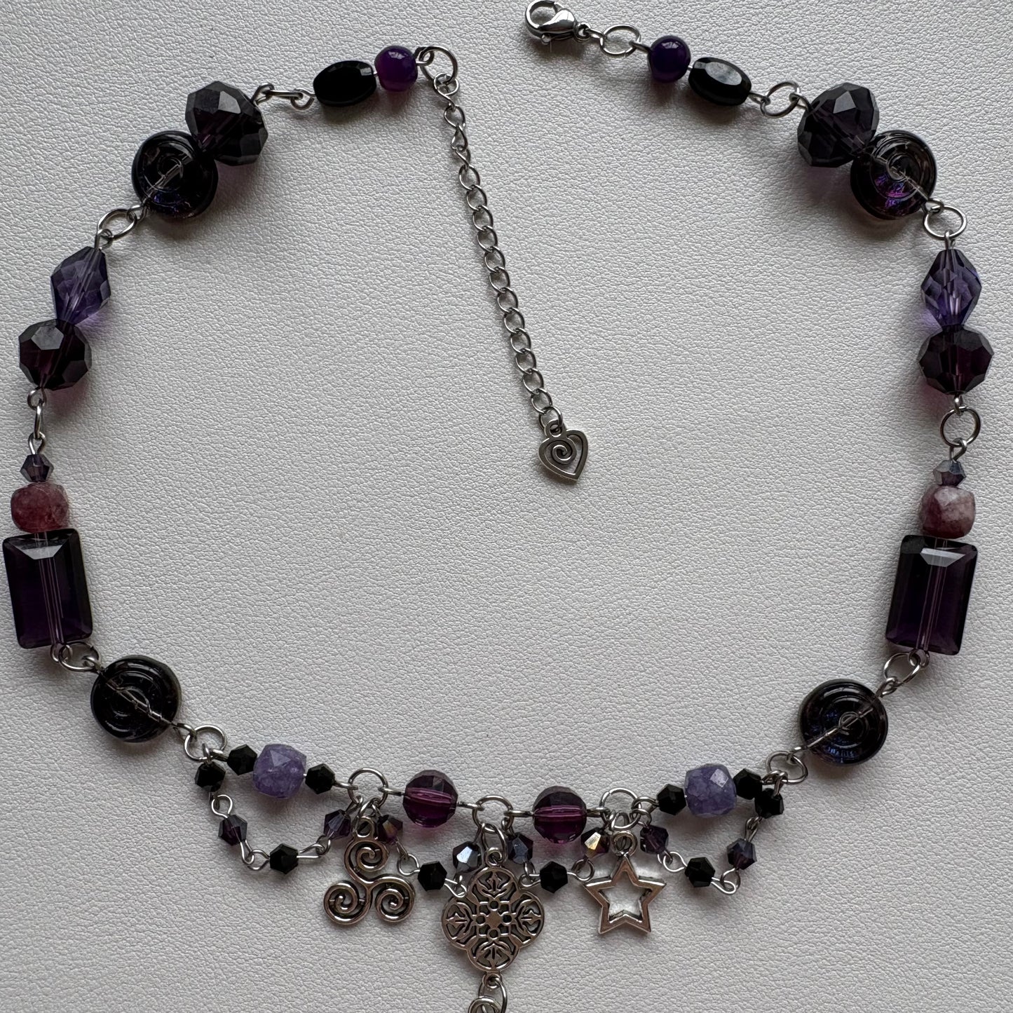 silver rhiannon necklace