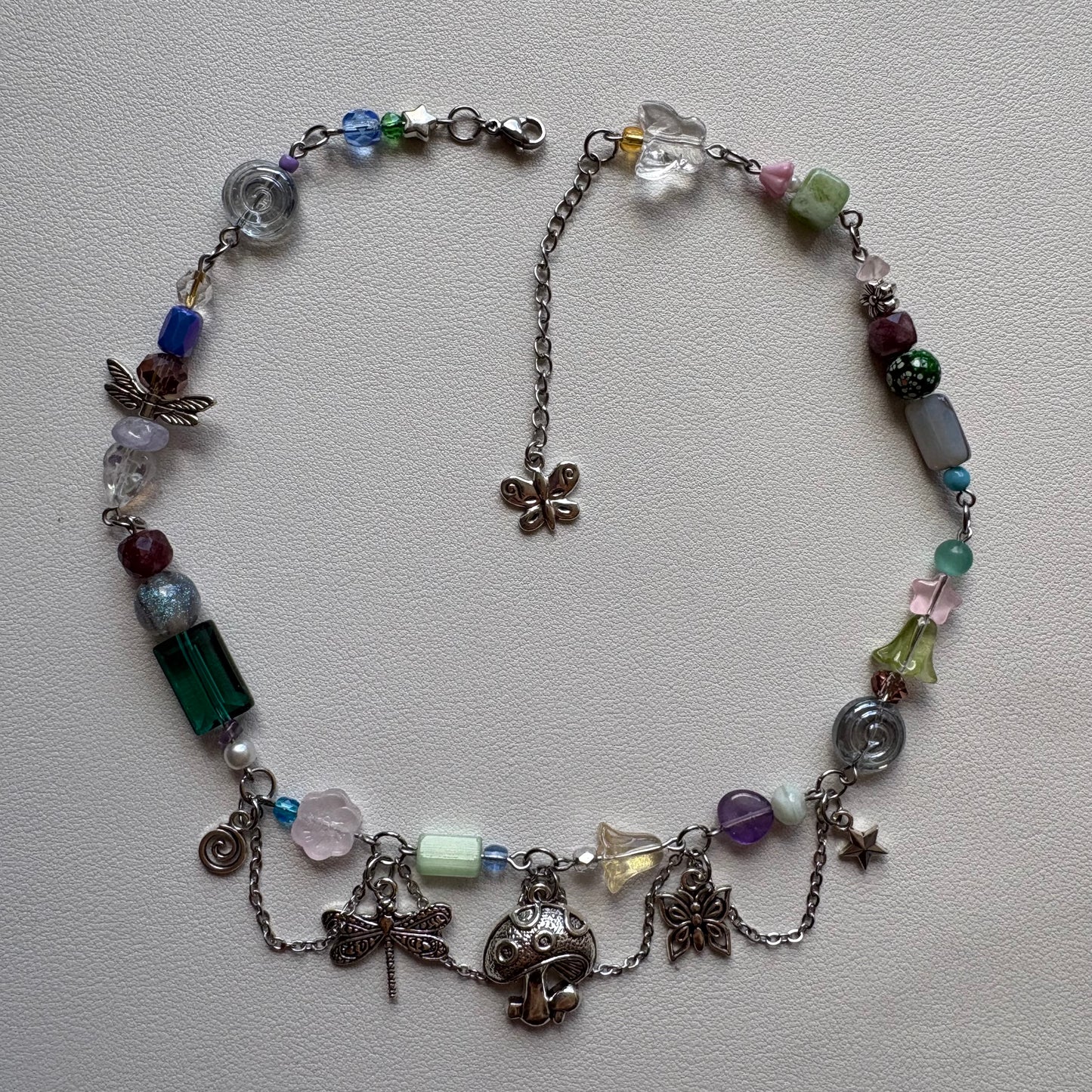 mushroom necklace
