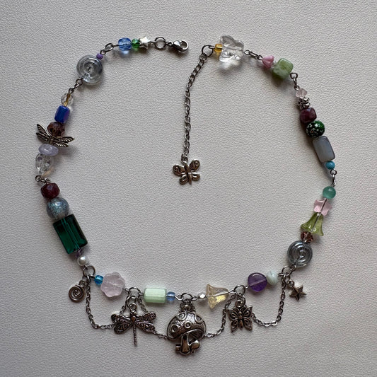 mushroom necklace