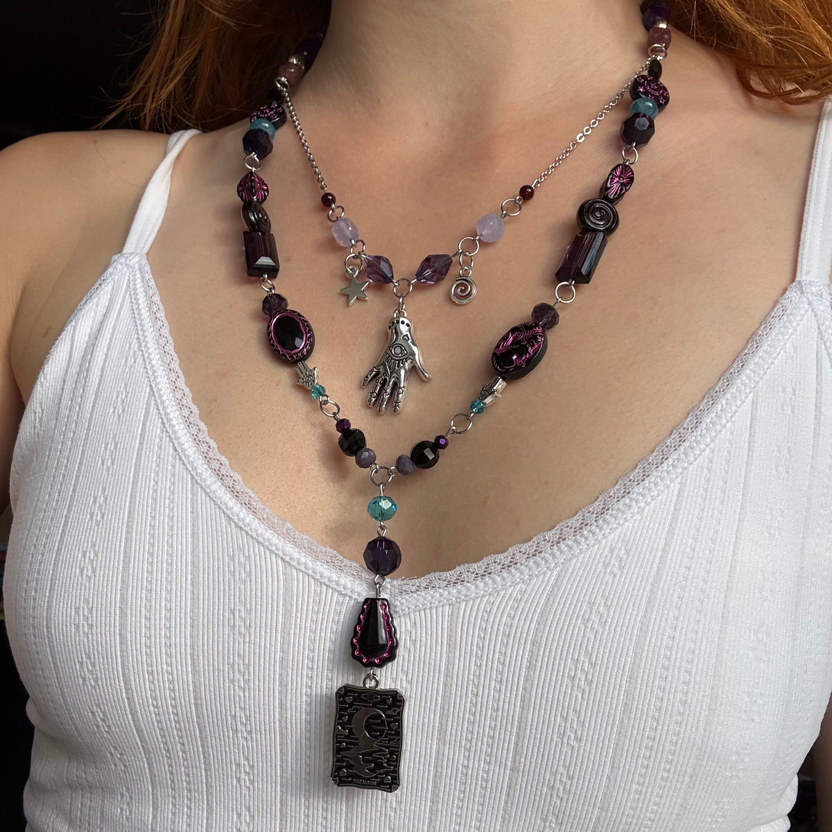 silver sorcerer necklace