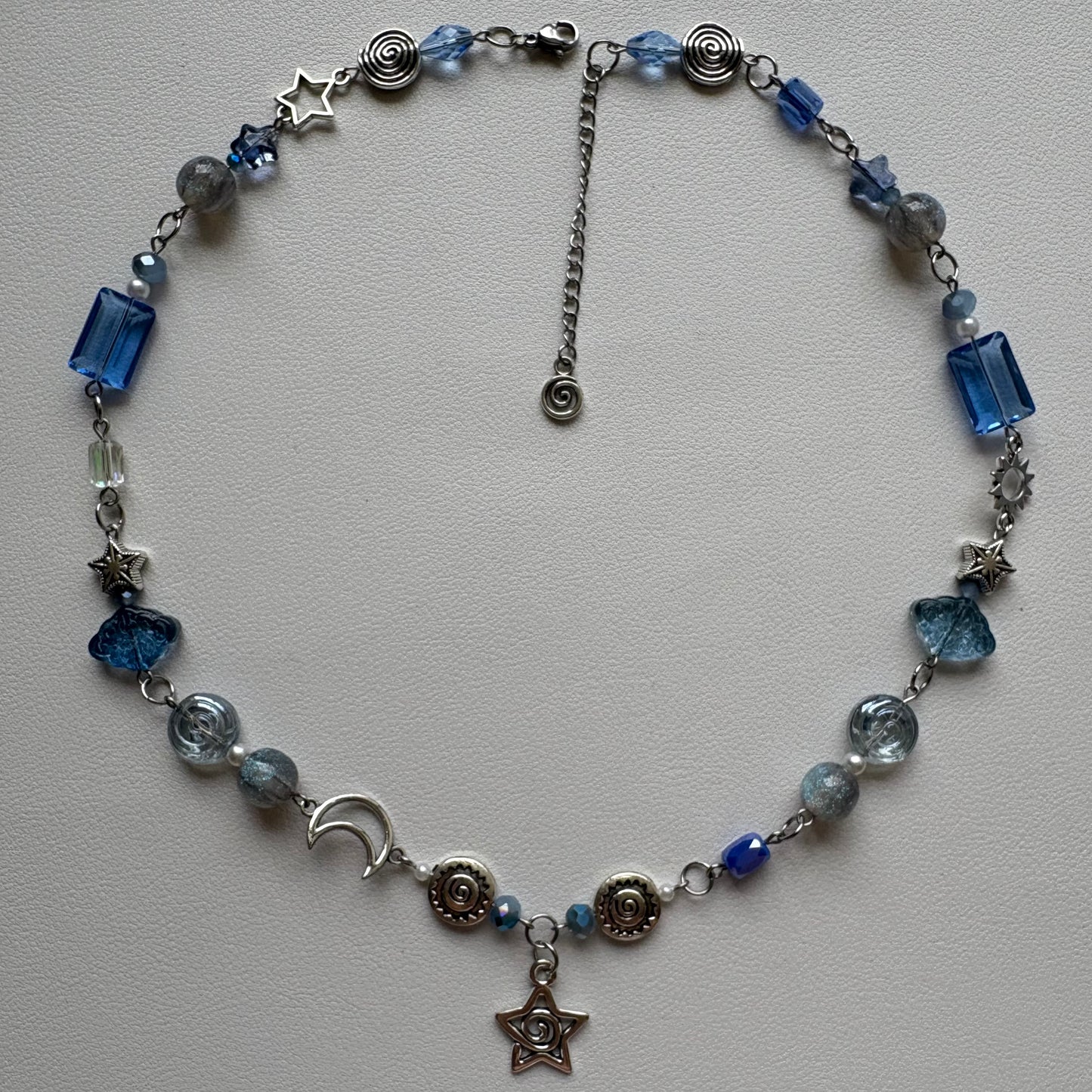 blue anomaly necklace