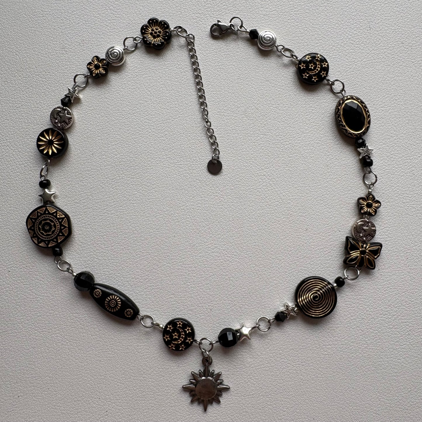 silver karen sirko necklace